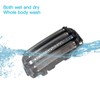 Upgraded 4-Blade WES9025PC Replacement Shaver Outer Foil/Inner Blade, ES-LA93/LA63 for