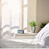 infactory Wireless Digital Alarm Clock: Digital Wireless Travel Alarm Clock