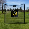 IZZO Golf Insta-Net Ground Staked Hitting Net - Golf Hitting
