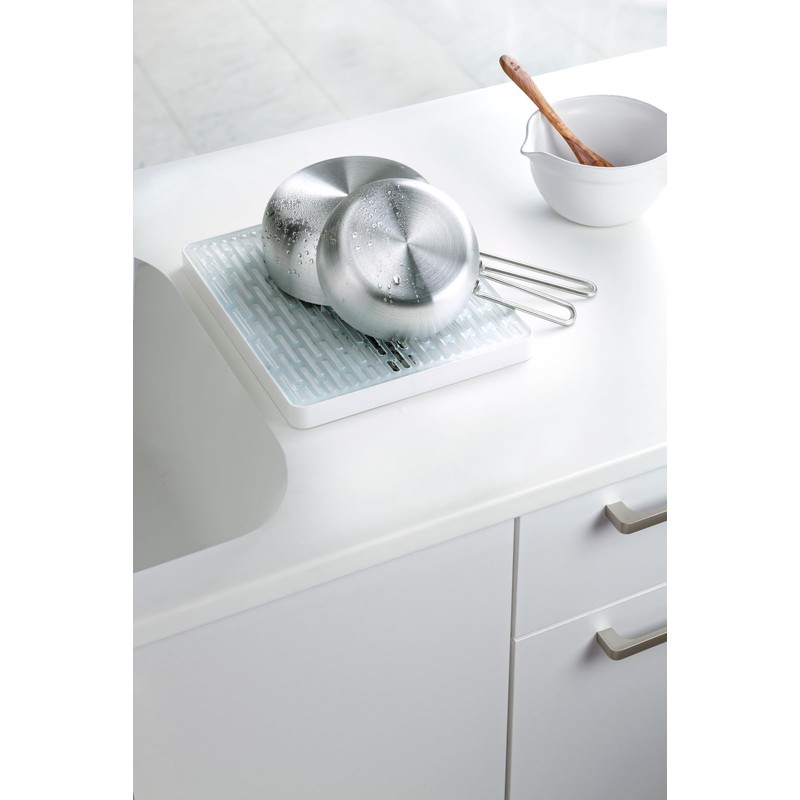 Anesty HO1950 Diatomaceous Earth Drainer, White, Approx. Width 11.8 x