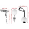Uadme Golf Bottle Opener Set, 3 Stück Flaschenöffner aus Zinklegierung,