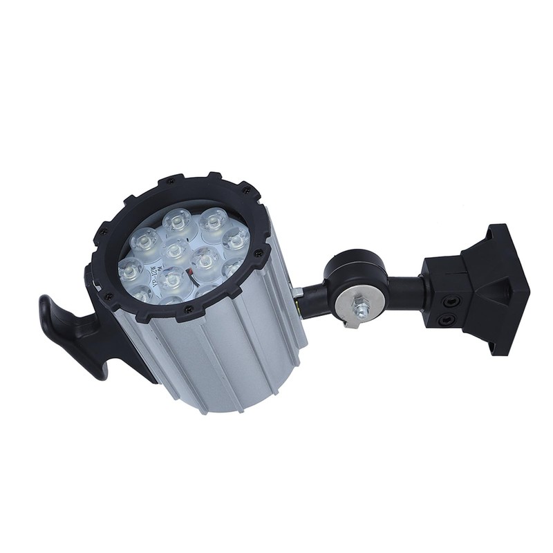 12W 24V LED Machine Work Light Adjustable Arm Anti Water