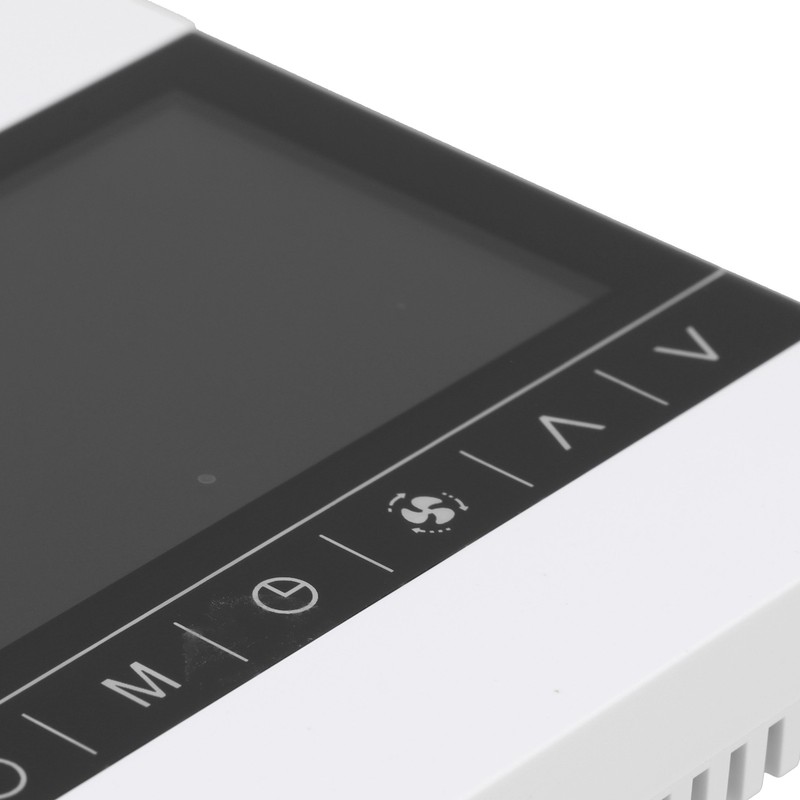 AC220V Touch Screen Thermostat WallHanging Stove Temperature Controller for Water/Floor