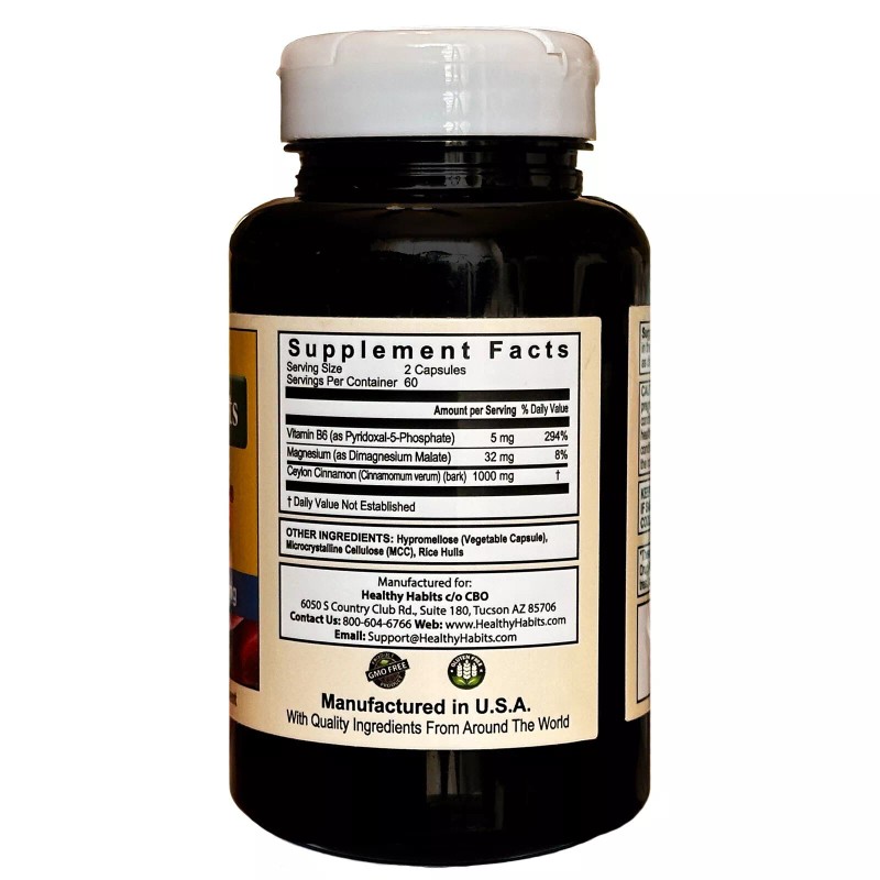 Healthy Habits Striction BP Blood Pressure Dietary Supplement - 120