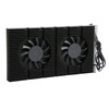 GPU Backplate Cooler, Aluminum Alloy Graphics Card Backplane Heatsink, 4