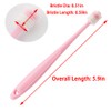 DQITJ 2 Pcs 360-Degree Small Dog and Cat Toothbrush, Bristle