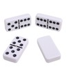 Silverman & Co. Double 6 Large White Domino Set -