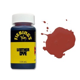 Fiebing's Leather Dye - 4 Ounces, Maroon
