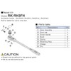 TONE Ratchet Handle Repair Kit RK-RH3FH Drive: 0.37 inches (9.5