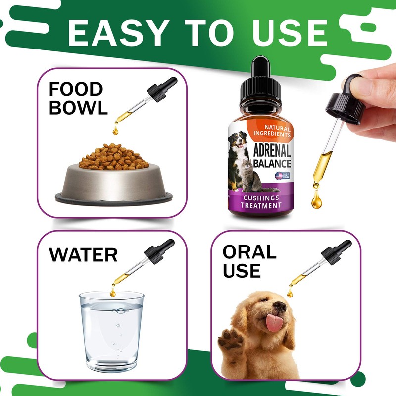 Adrenal Balance for Dogs and Cats - Cushings Treatment for