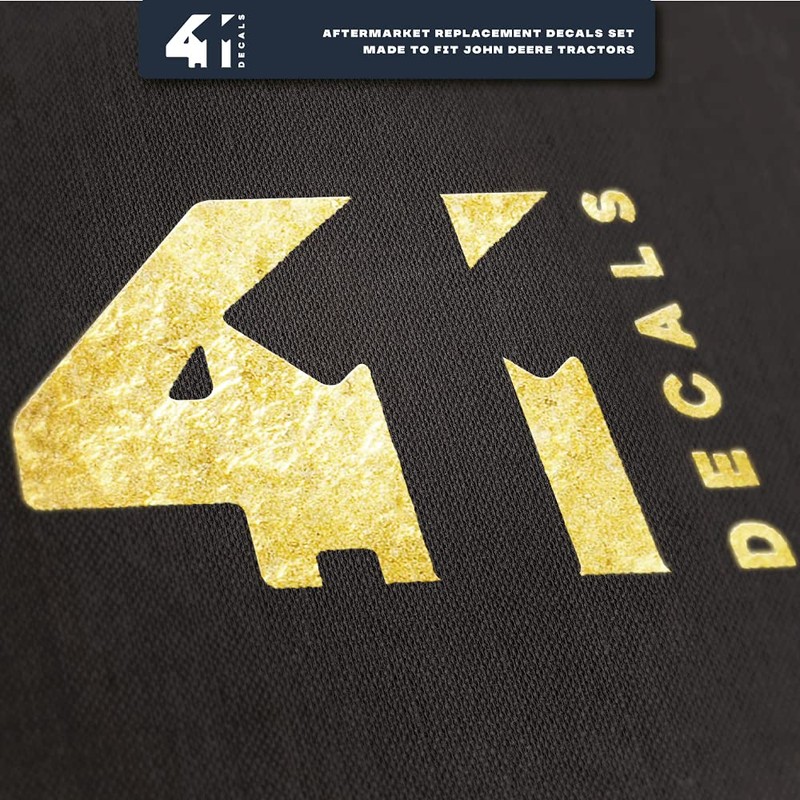 411 Decals Aftermarket Replacement for John Deere 2640 Tractor Decal