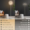 BesLowe 69'' Crystal Floor Lamp for Living Room, Modern Standing