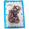 Saddle Mountain Souvenir Elephant Die Cast Metal Collectible Pencil Sharpener,