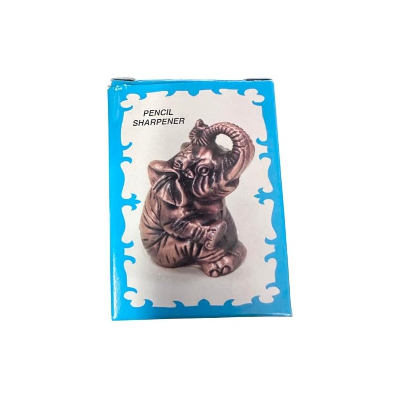 Saddle Mountain Souvenir Elephant Die Cast Metal Collectible Pencil Sharpener,
