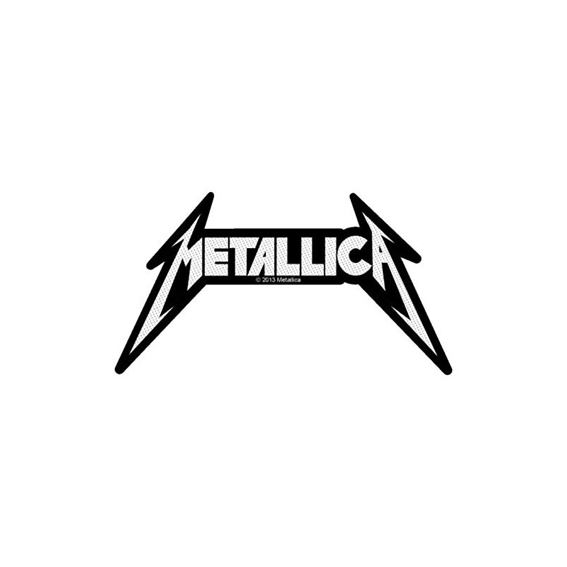 Metallica Shaped Logo Patch