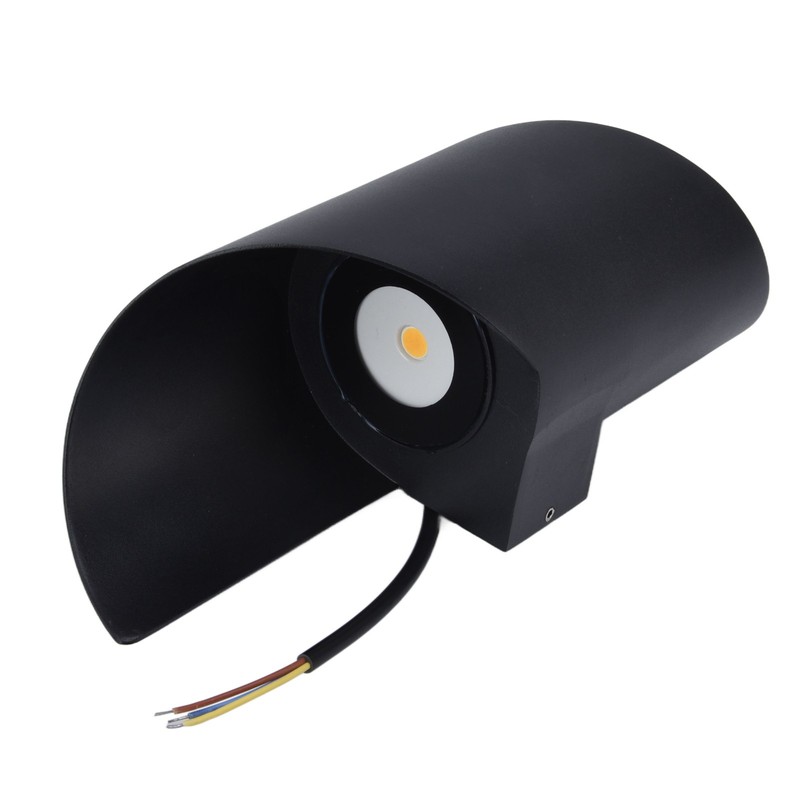 LED Wall Light Modern Waterproof Decorative Warm Light Innovative Spiral