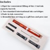 Monteverde USA Monza ID Fountain Pen with Ink Vials (Orange)