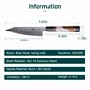FINDKING 5 Inch Small Kitchen Utility Knife, Sharp Fruit Paring