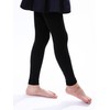 EVERSWE Girl's Microfiber Footless Tights, Ultra Soft Ballet Dance Tights