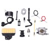 Chain Saw Ignition Coil Carburetor Set Chainsaw Carb Kit Filter
