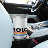 Rolo, Italy Retro 70s 80s Style Stainless Steel Insulated Tumbler