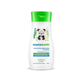 MAMAEARTH Mamaearth Daily Moisturizing Baby Body Lotion | Skin Nourishment with Shea Butter & Jojoba Oil | Gentle Formula for Delicate Skin of Babies | 6.76 Fl Oz (200ml)
