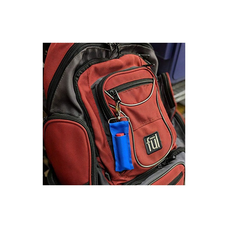 Birdz 1 Blue RIPSTOP NYLON Lip Balm Holsters LIPSTICK HOLDER