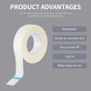 6 Rolls Reayou Eyelash Extension Tape Breathable Lash Tape for