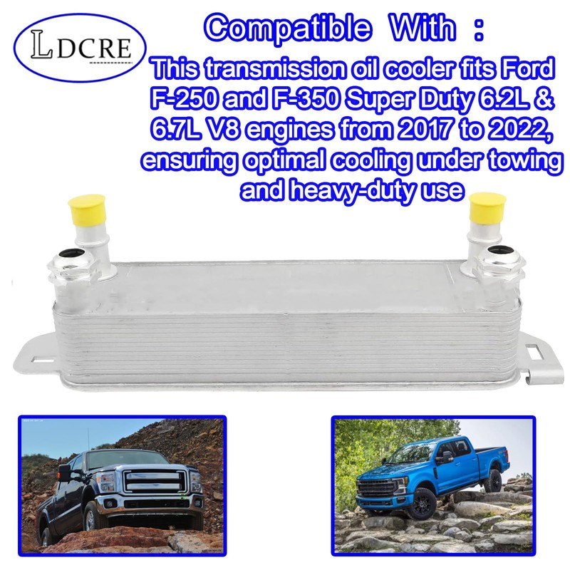 Transmission Oil Cooler for Ford F-250 F-350 Super Duty 6.2L