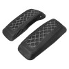 HDBUBALUS White Hard Saddle Bag Lid Bra Covers For Harley