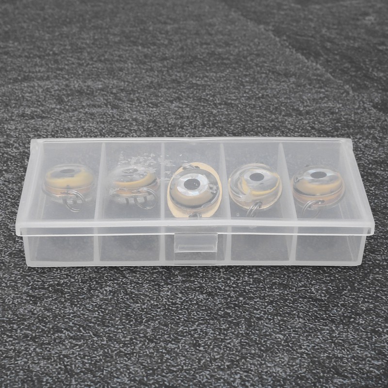 5 pcs LED Underwater Fishing Light Night Lamp Sequin Lure