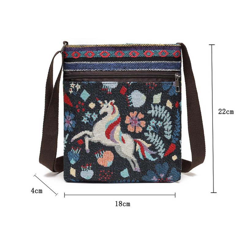 Qiwenr Elephant Shoulder Bag, Black226