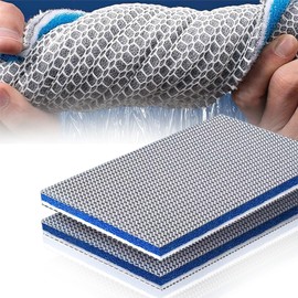 Kujinova 8d Filter Wadding Filter Foam for Aquarium Filter, 8D Filter Cotton Aquarium, Filter Mat Aquarium, Filter Cotton Aquarium Biochemical Cotton Honeycomb Structure, Highly Effective for Water