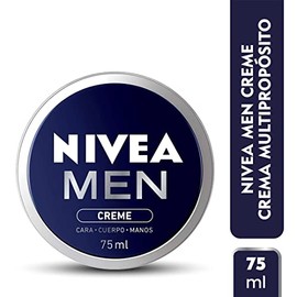 NIVEA MEN Creme (75ml), crema humectante multipropósito para el cuerpo, el rostro y las manos con Vitamina E