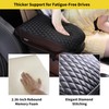 WEIHAO Car Arm Rest Cover Pad, Thick Padding 12.4x7.28x2.2 inch