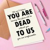 PTRUKD, Funny Cards for Departing Coworker, Cute Retirement Card Gifts,