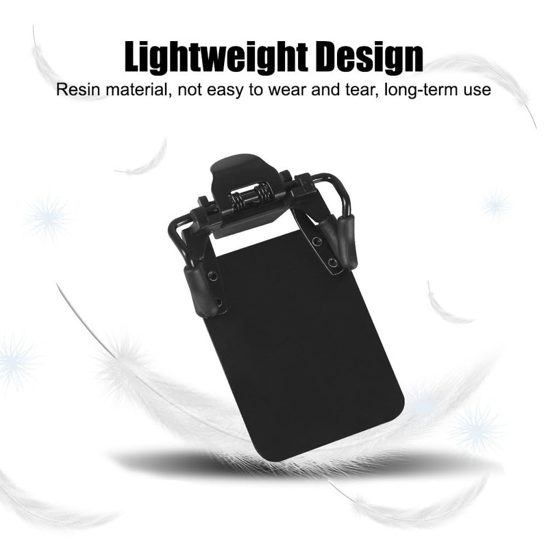 DONGKER Shooting Glasses Blinders Occluder Clip,2 PCS 180° Adjustable Angle