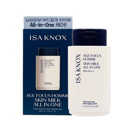 Isa Knox Age Focus Homme Skin Milk All-in-One 250ml Large Capacity / 이자녹스 에이지 포커스 옴므 스킨밀크 올인원 250ml대용량