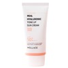 Wellage Real Hyaluronic Tone-up Sun Cream 50ml×1, Watery Formulation, 1 / 웰라쥬 리얼 히알루로닉 톤업 선크림 50ml×1개 워터리제형 1개