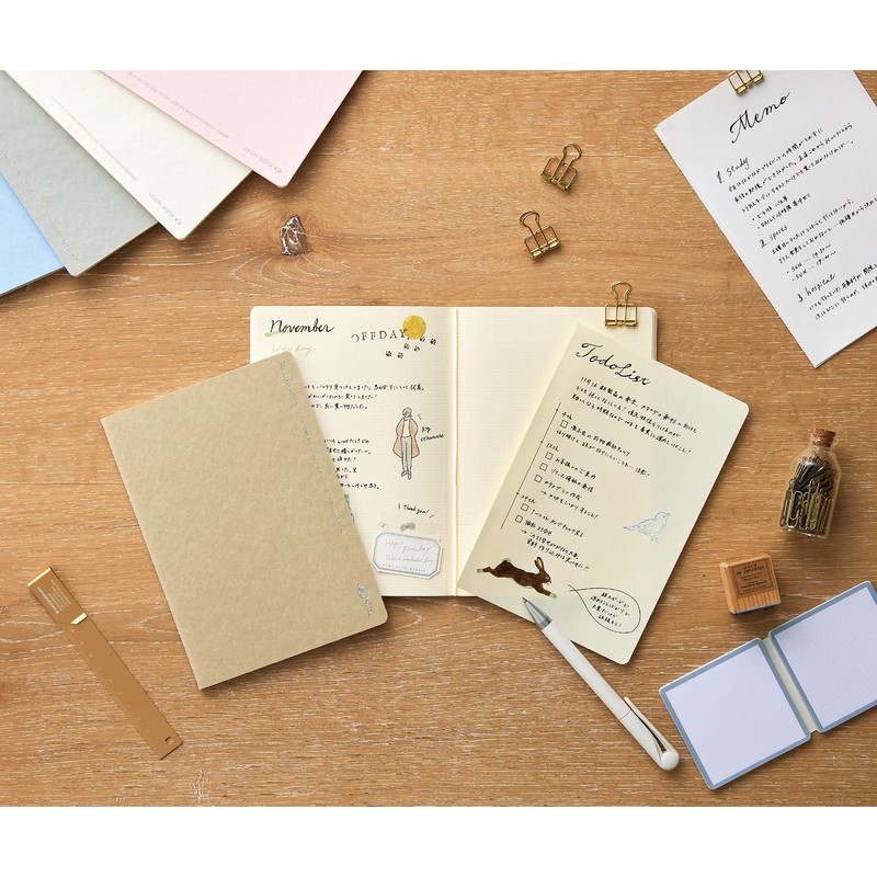 kleid 8441-03 Tiny Grid Notebook, B6, 0.08 inch (2 mm)