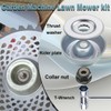 Qiuwanzia Garden Machine Lawn Mower kit Blade Adapter Kit for
