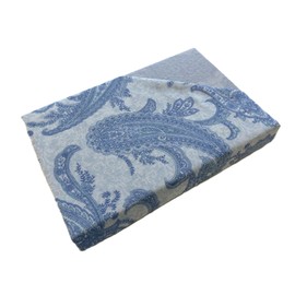 Tadashi Itosho GH4931 Cotton Gauze Skin Duvet Cover, Paisley, Blue, 55.1 x 74.8 inches (140 x 190 cm)