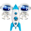Astronaut Balloons Rocket Balloons for Space Themed Birthday Party Decorations