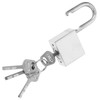 iplusmile Stainless Steel Padlock Luggage Locks Travel Door Lock Rust
