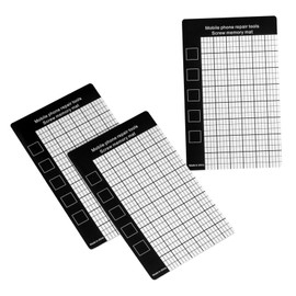 Operitacx 3pcs Magnetic Repair Pad for Electronics Flexible Magnetic Mat for Small Screws Phone Computer Tablet Maintenance Tool Organization Storage