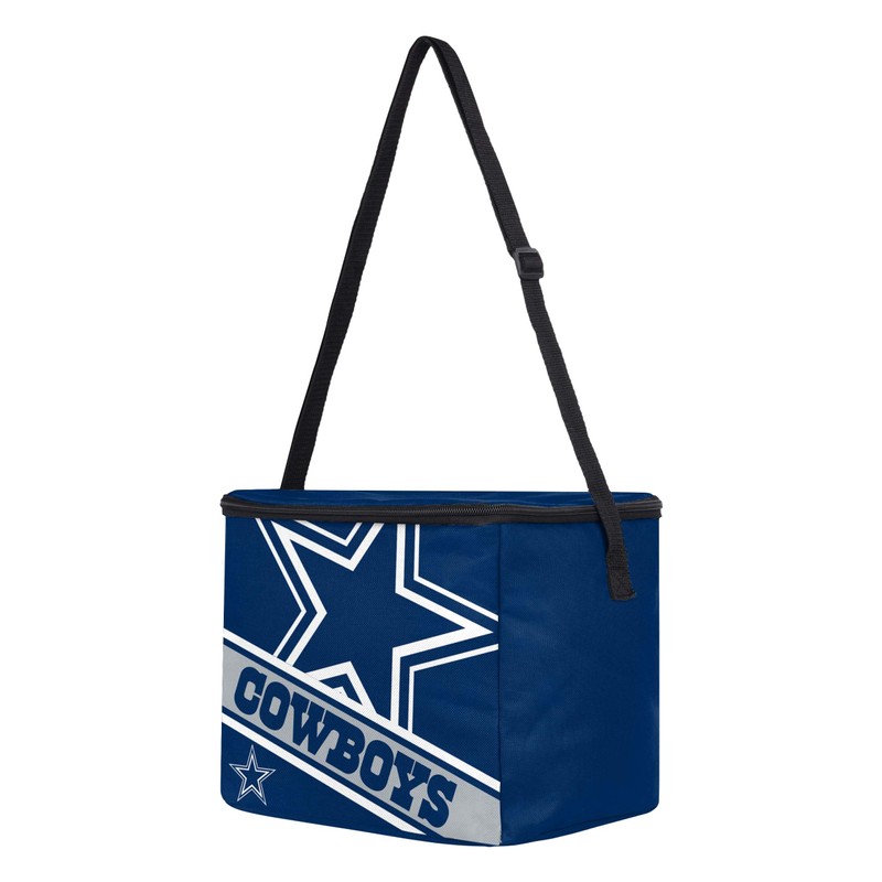 FOCO Dallas Cowboys Big Logo Stripe 12 Pack Cooler