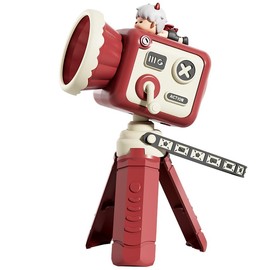 Portable Handheld Fan, Desk Fans Speed(1-3) Adjustable Wind Levels, USB Charge,1200mAh Electric Fan with a Cute Hanging Rope,for Travel, Sports, Camping, Work (Red)