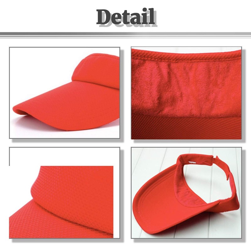 Buzz Select CAP064 Women's Sun Visor, Hat, Fashionable, Long Brim,