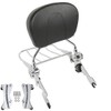 TCMT Detachable Backrest Sissy Bar w/Luggage Rack and 4 Point