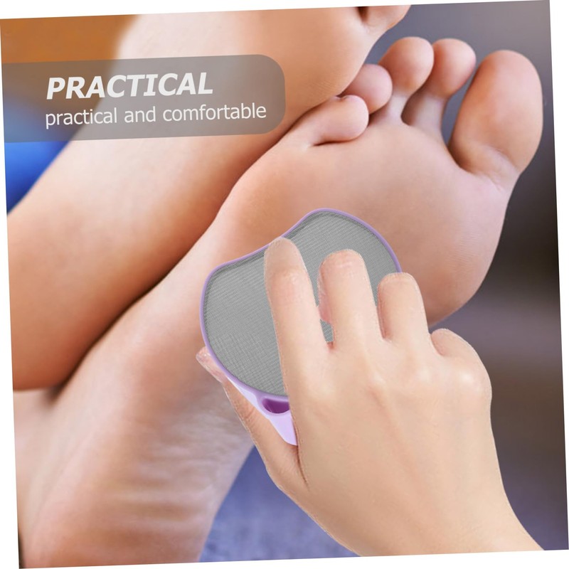 WOONEKY Foot File Scraper Hair Removal Tool for Women Dual-sided